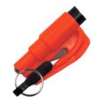 thumbnail image 4 of Martillo de seguridad para cinturón de seguridad de coche cortador de llavero rompeventanas de vidrio color naranja, 4 of 4