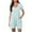 Blue, variant on Kayannuo Womens Tops Shirts for Women Valentine's Day Women's Summer Casual Short Sleeve Rompers Loose Shorts Overalls Jumpsuit With Pockets