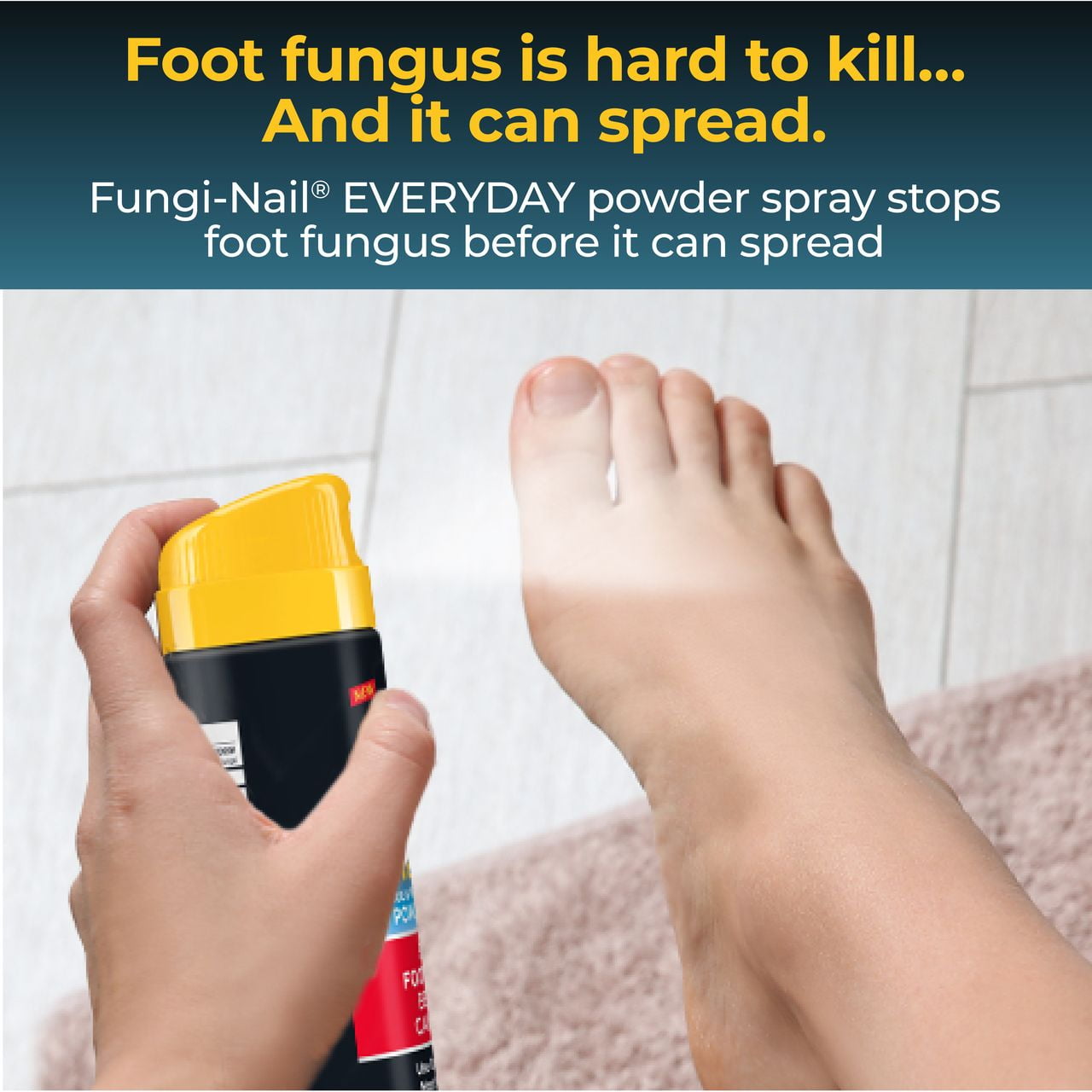 (3 pack) Fungi-Nail Antifungal Toe and Foot Powder Spray 4.6oz