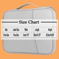 thumbnail image 3 of Wowcloth Unisex Tablet Bag, Lightweight Handheld Protective Sleeve with Solid Color for Commute Travel and Daily Use, 3 of 6