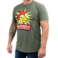 thumbnail image 2 of Ripple Junction Lost "Mr. Cluck's Chicken" Men's Green T-Shirt - Large Unisex, 2 of 6