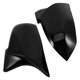 thumbnail image 1 of Hytrove 2Ud Cubiertas Para Espejos Laterales De Auto Material ABS Negro Protección Contra Daños Estilo Cuerno, 1 of 8