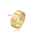 thumbnail image 2 of Anillo Argolla Matrimonio Novios Compromiso Oro Lam Unisex dorado 8, 2 of 6