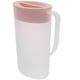 thumbnail image 3 of EeaseMX Jarra de jugo de agua fría resistente al calor de 1.6L con tapa (rosa), 3 of 8