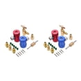 thumbnail image 2 of Thinsony Convenient Adapters Made Of Metal For Diagnostic Manifold Pressure Gauge 2Set, 2 of 6