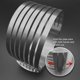 thumbnail image 5 of Cateissary Anillo ajustable para rebanar pasteles, nivelador de rebanadas uniformes, herramienta para hacer repostería, accesorios profesionales para Cocina y Comedor 6-12 pulgadas Cateissary HA009725-02B, 5 of 6
