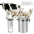 thumbnail image 2 of Spptty Machine à Traire Électrique 2L Portable en Acier Inoxydable pour Moutons Vaches (110-240V), Trayeuse Électrique, Trayeuse Électrique, 2 of 8