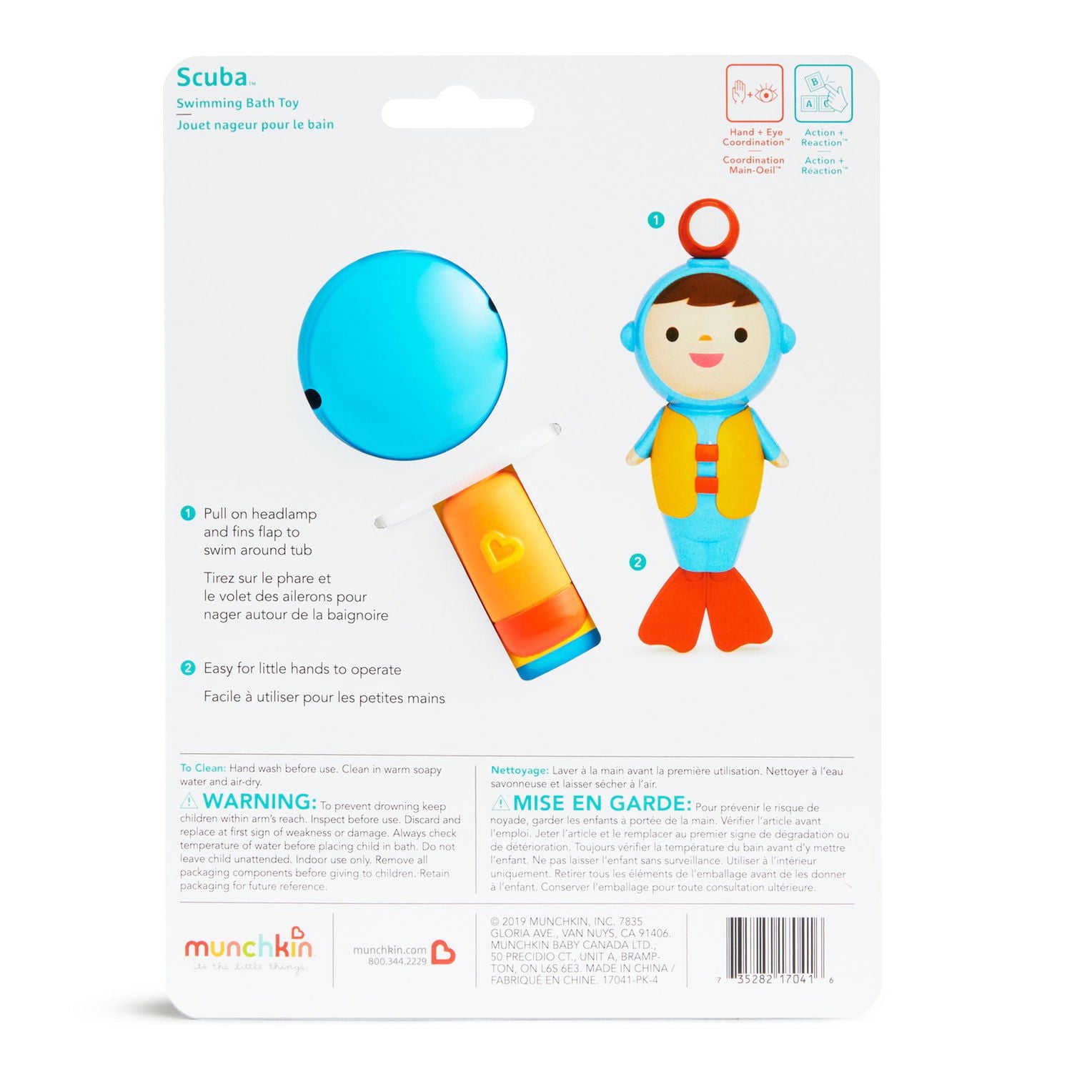 Munchkin Scuba Swimming Bath Toy, Bath Toy