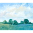 thumbnail image 3 of OToole, Tim 14x12 Black Modern Framed Museum Art Print Titled - Summer Treeline II, 3 of 5