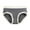 Gray, variant on Seamless Underwear for Women High Waist Briefs No Show Bikini Panties Stretch Full Coverage Panties
