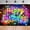 Neon, variant on Neon Birthday Backdrop Graffiti Brick Wall Funny Colorful Painting Happy Birthday Background Women Men Birthday Party Decorations Banner Photo Booth Props