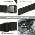 thumbnail image 4 of Luxtrada Clear Fanny Pack Waterproof Waist Bag Stadium Approved Clear Purse Transparent Adjustable Belt Bag for Women Men, 4 of 6