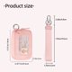 thumbnail image 2 of Guardurnaity Equipado con asas de muñeca, artículos esenciales organizados en múltiples compartimentos con bolsa de pecho impermeable. Carteras rosa, 2 of 6