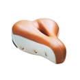 thumbnail image 1 of Asiento Para Bicicleta Prostático Ultra Confortable Prostático Café con Blanco PIAGO 12732, 1 of 7