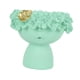 thumbnail image 3 of Jarrón de resina Zulema decoración del hogar portalápice Verde florero decorativo, 3 of 8