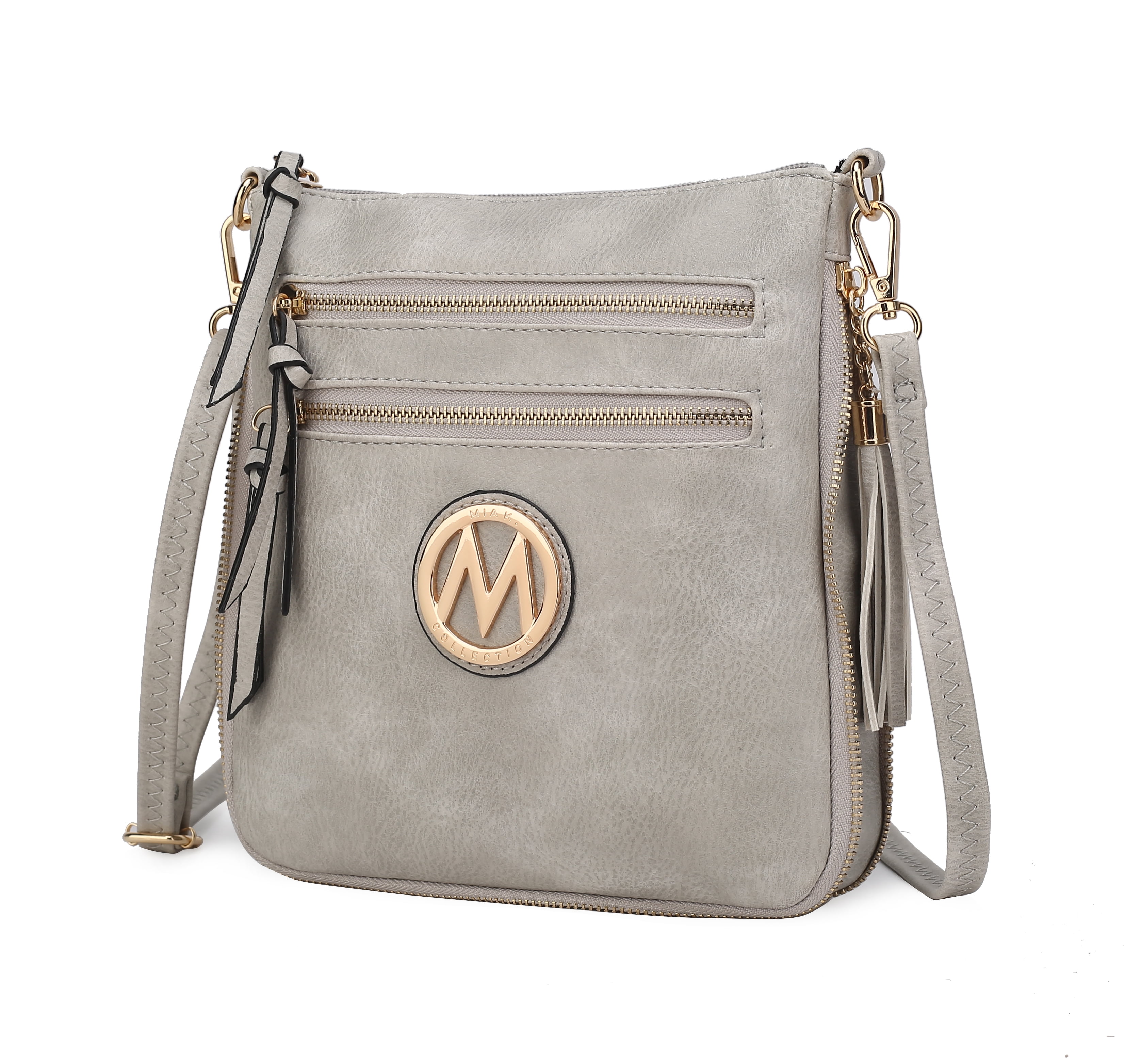 MKF Collection Angelina Expendable Crossbody Bag by Mia K. - Grey ...