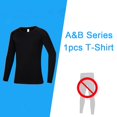 thumbnail image 1 of Chándales de Fitness para adolescentes, ropa interior cálida para jóvenes, pantalón, Top ajustado, ropa deportiva de compresión para correr, baloncesto qym unisex, 1 of 2