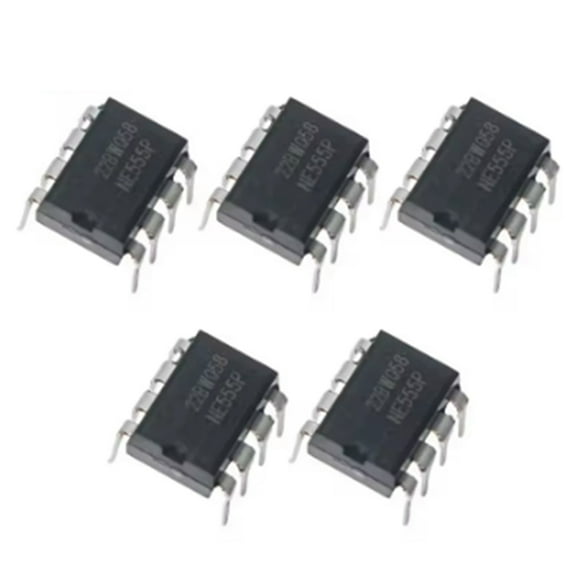 50 PCS Integrated Circuits NE555 NE555P DIP-8 IC Chip Kit,50 * Integrated Circuits NE555 NE555P DIP-8 IC Chip Kit,Black