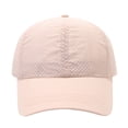 thumbnail image 2 of Women Visor Hat for Outdoor AURORADY Sports Cap Outdoor Activities Adjustable Sun Hat Cap Men and Women Baseball Hiking Fishing, Light Pink One Size Visors, 2 of 9