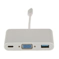thumbnail image 2 of Adaptador USB 3.0 hembra a VGA perfke USB tipo C, 2 of 7