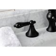 thumbnail image 2 of Grifo de baño Kingston Brass Duchess Widespread negro mate, 2 of 7