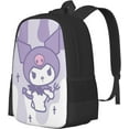 thumbnail image 2 of kuromi Anime Backpack For Cartoon Backpacks Cartoon Anime Character Casual Travel Backpack Large Capacity Laptop Backpacks, 2 of 5