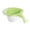 Green, variant on Corner Triangular Sink Strainer Kitchen Drain Filter Sponge Holder Quick Rinse Produce Basket