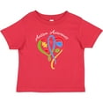 thumbnail image 3 of Inktastic Autism Awareness Heart Ribbon and Puzzle Pieces Boys or Girls Baby T-Shirt, 3 of 5