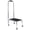 Chrome With Handle, variant on Heavy-Duty Foot Step Stool with Welded Steel Legs Non-Slip Sturdy One Step Stool for Kitchen Bathroom Bedroom Entryway High Load Capacity Heavy Duty Step Stool