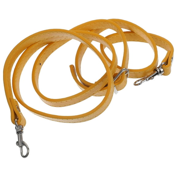 ibasenice Replaceable Shoulder Strap Crossbody Bag Strap for Women Yellow Synthetic Material 1Pack