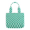 thumbnail image 1 of Tote Chic Checkerboard Bolso informal Bolso de hombro de para mujeres y niñas - Verde Sunnimix Bolso de mujer, 1 of 8