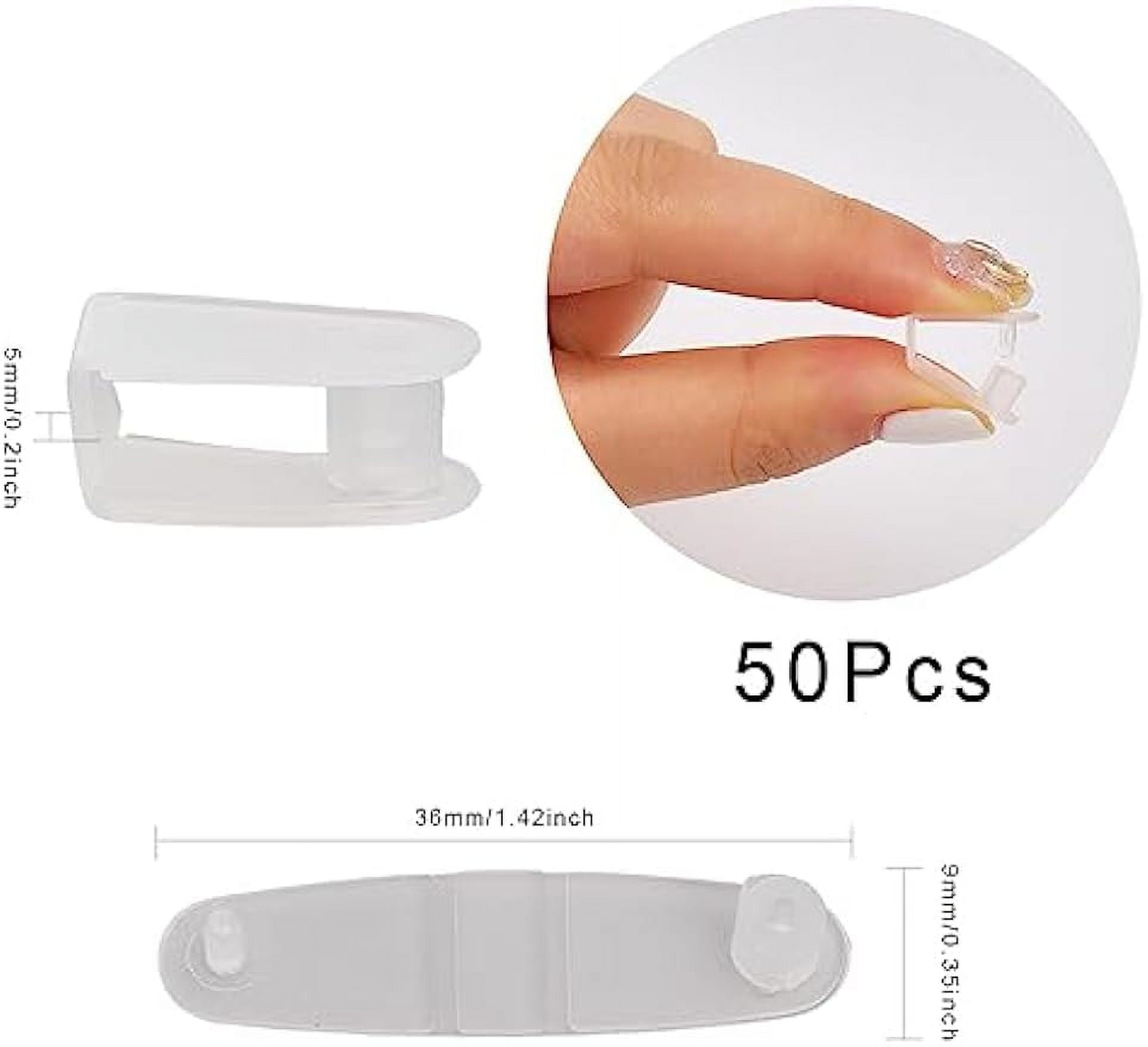 50Pcs Plastic Snap Jump Ring Plastic Buckle Button Keychain PP Clip Folding  Ornament Key Chain Accessories