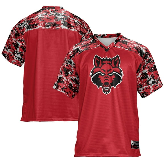 Men's GameDay Greats Scarlet Arkansas State Red Wolves Football Jersey
