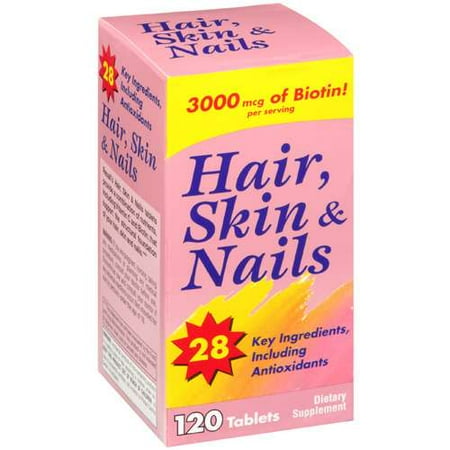 Hair, Skin & Nails: Dietary Supplement Hair, Skin & Nails, 120 ct