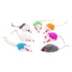 thumbnail image 5 of 7 piezas de juguete para gatos y ratones, sonajero interactivo, juguete para gatos, ratones pequeños, sonido de susurro suave, juguete para gatitos pa, 5 of 8