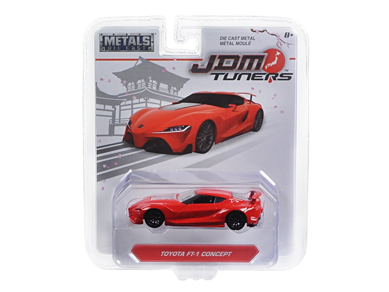 Jada Toyota FT1 Concept Red JDM Tuners 14036 W1A 1/64