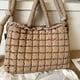 thumbnail image 2 of Bolso Mano Acolchado para Mujer Cruzado Viajes (caqui), 2 of 9