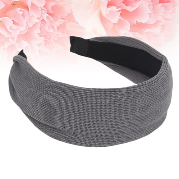 Raindrops headband for women Hair Band Grey 1Set for Special Occasions