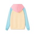 thumbnail image 2 of Serdomi Girls Hoodie Sweatshirts - Soft Long Sleeve Pullover Stylish Colorblocking Blue Pink Yellow Sports Size 16/18, 2 of 7