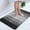 Black, variant on Flocking Carpet Plush Rug | Non-Slip Absorbent Bath Mat | 50X80Cm Microfiber Floor Mat for Bathroom, Kitchen & Bedroom | Machine Washable Soft Bathroom Rug