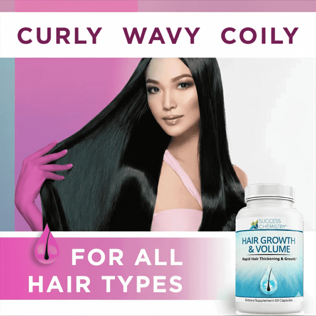 Success Chemistry Hair La Fluer Biotin Hair Growth Supplement - 2 Pack - Natural Vitamins for Thicker Unisex Adult Dietary Supplement