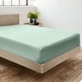 thumbnail image 2 of Bare Home 100% Organic Cotton Fitted Sheet - Percale Weave, 2 of 5