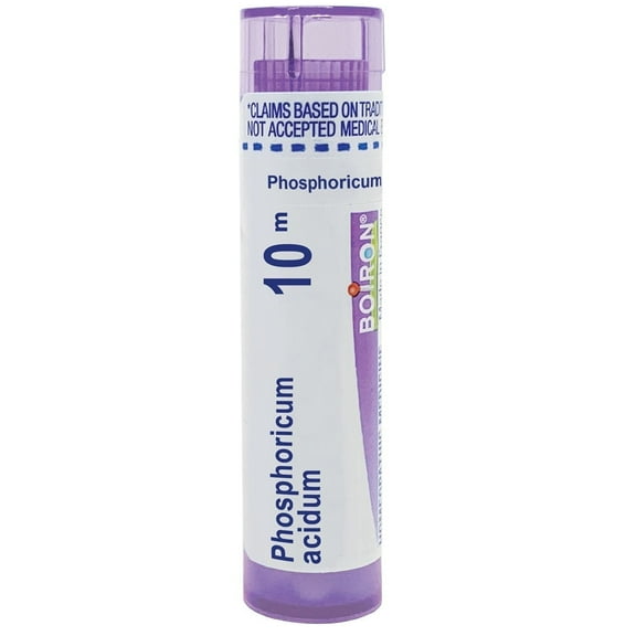 Boiron Phosphoricum Acidum 10M, Homeopathic Medicine for Poor Concentration Due To Overwork, 80 Pellets