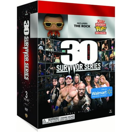 WWE: 30 Years of Survivor Series/The Rock Mini Funko (Best Of Survivor Series)