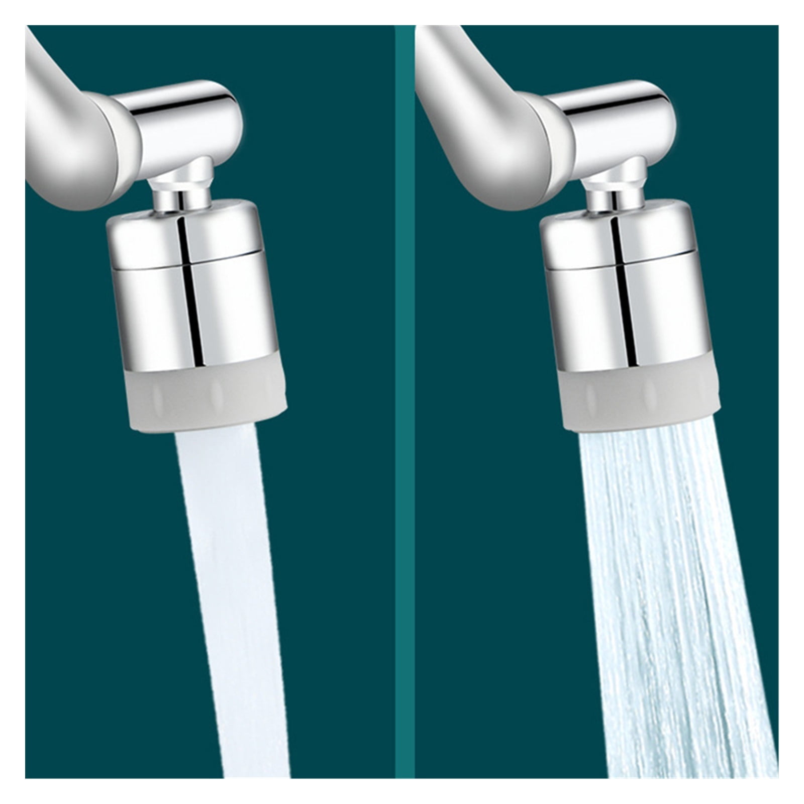 1440 Degree Swivel Kitchen Sink Faucet Extender Large-angle Rotating Splash Filter Faucet Aerator Water Nozzle Faucet Bubbler For Kitchen, Bathroom Faucet ,Durable Material