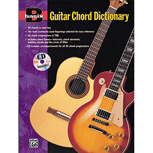 Basix Dictionnaire d'Accords de Guitare (Livre et Audio CD) (Série Basix(R))
