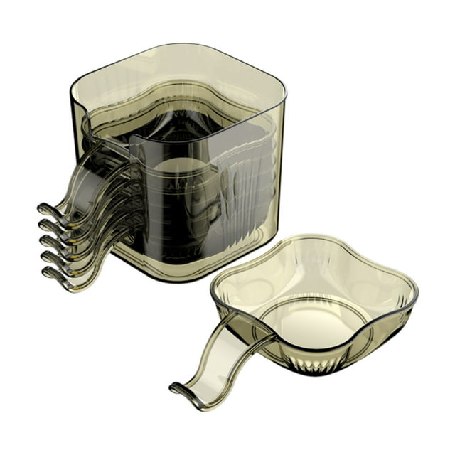 Square Serving Dish With Handle Kitchen Storage Container Seasoning Bowl Household Tableware