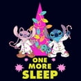 thumbnail image 2 of Junior's Lilo & Stitch One More Sleep Graphic Tee Navy Blue Small, 2 of 3