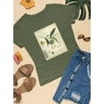 thumbnail image 3 of Descube Botanical Ii T-Shirt Women -A. Descubes Designs, Female Small, 3 of 4