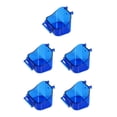 thumbnail image 1 of relayinert Convenient Bird Cage Parrot Baths – Safe And Easy To Clean Bird Baths Parakeet Blue 5Set, 1 of 6